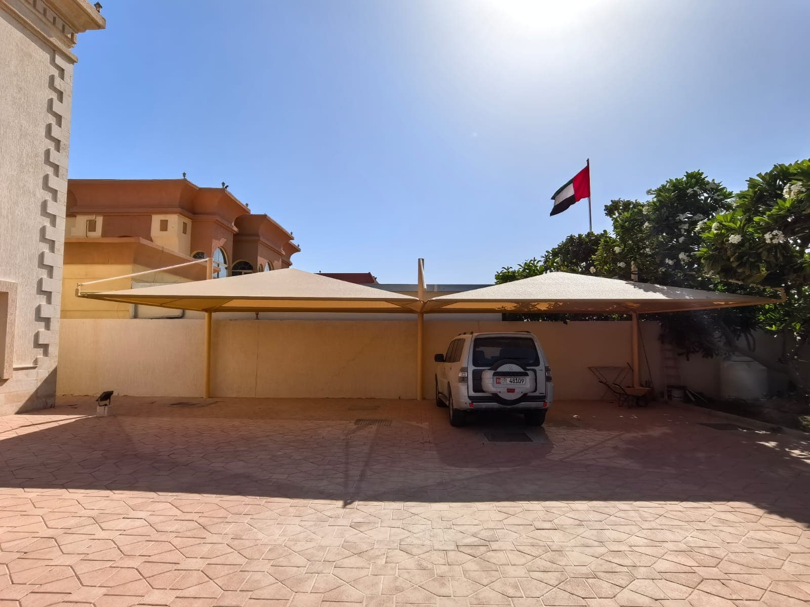Covered Parking Build — Al Daith North