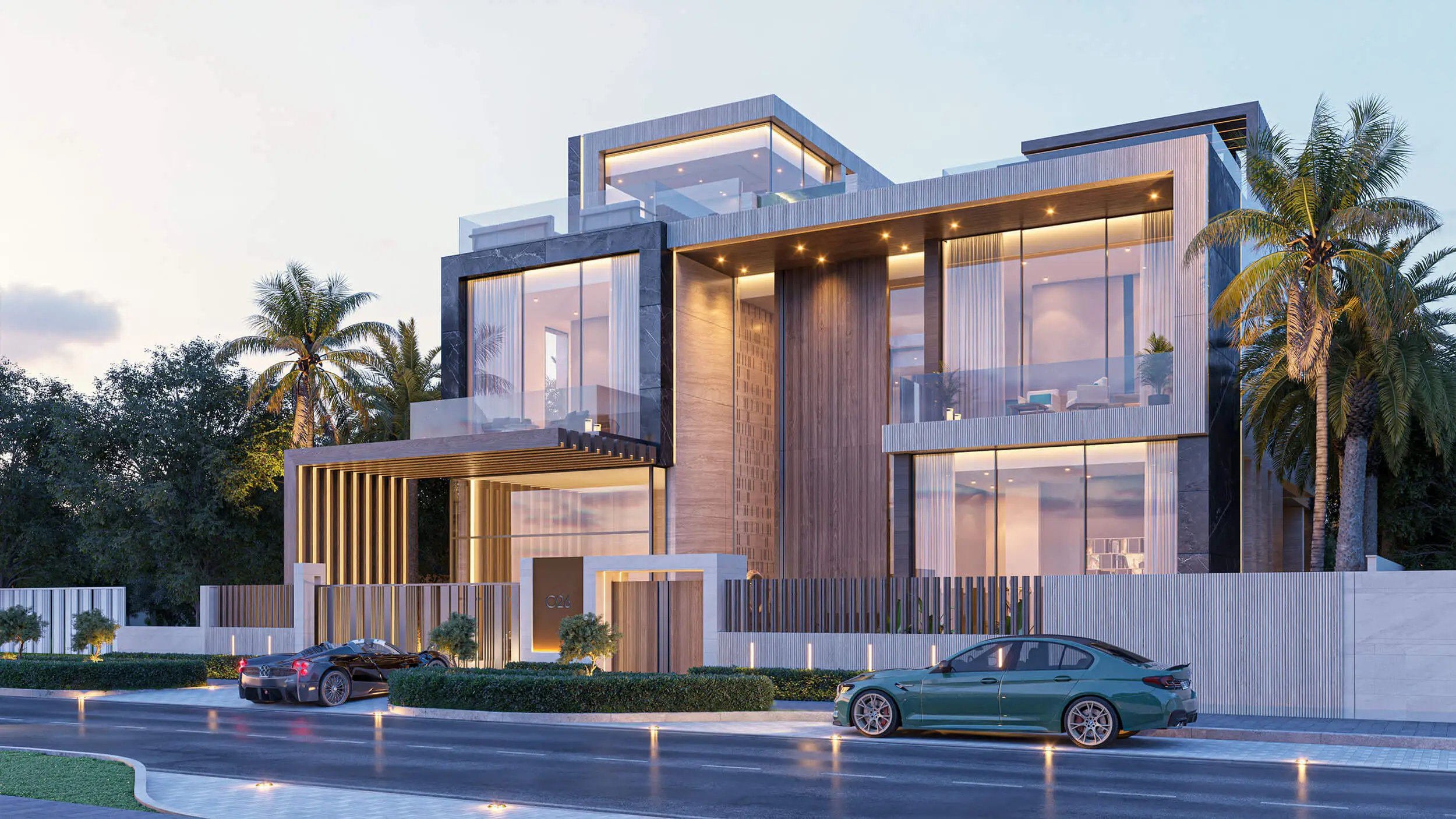 Luxury villa features and smart home RAK